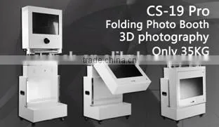 Sublimation Printer In Party Equipment Standing Photo Booth Vending Machine
