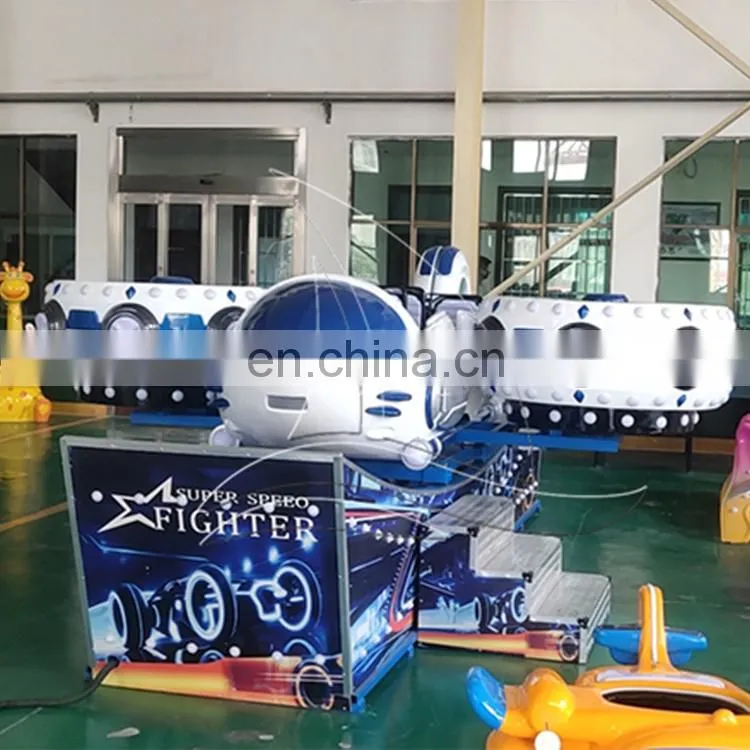 Attractive park rides new design rotate equipment flying car for family