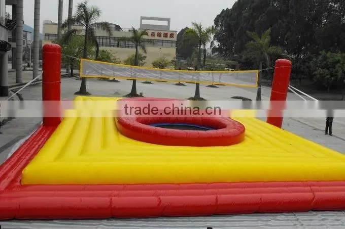 2016 new design Inflatable Water Volleyball Field for sale