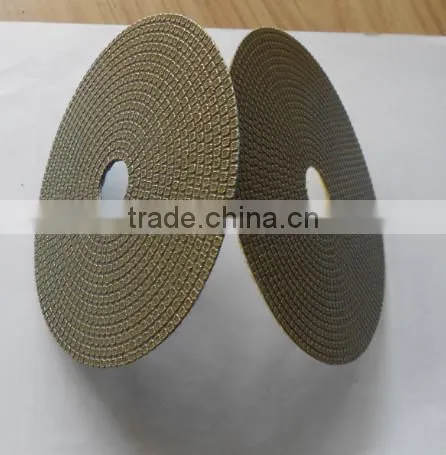 Electroplated Diamond Polishing Pads