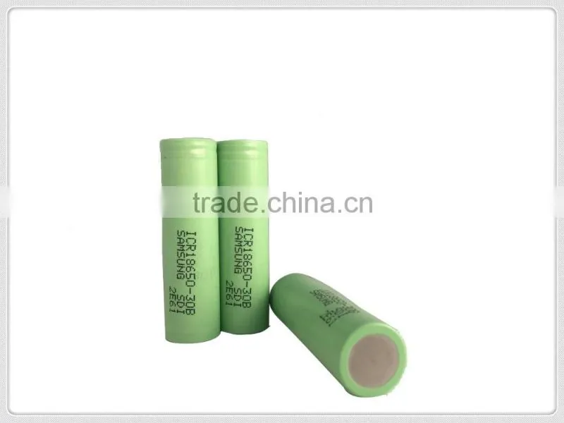 ICR18650-30B for samsung 18650 3.7v 2950mah polymer li-ion battery cell for electric bike