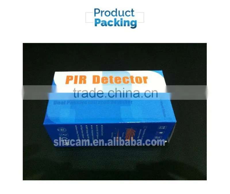 Wireless Wall Amounting Dual PIR Curtain / Window Detector / Pet Immunity With Low Battery Indicator