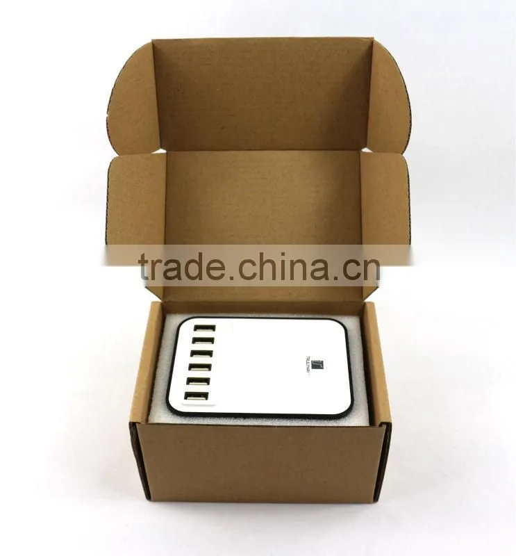 Smart hot selling 6 port micro usb charger car usb chager usb multi charger