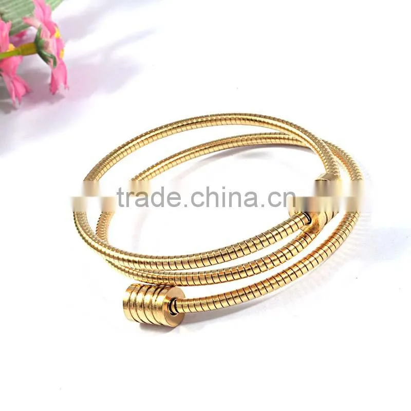 women bracelets stainless steel jewelry gold bangles
