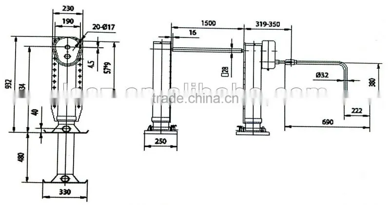 3600a brake drums