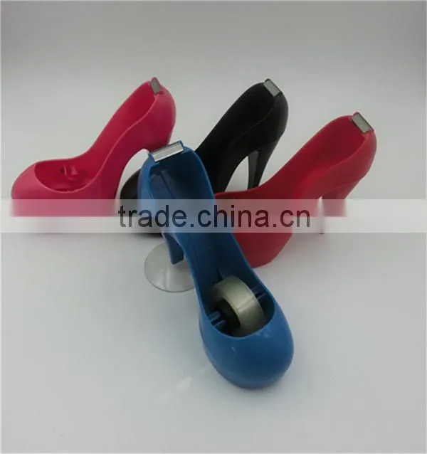 2015 Promotion wholesale popular fancy shoes high heel tape dispenser