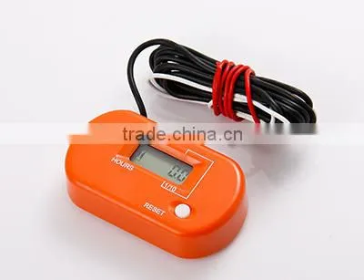China Supplier Resettable Digital Waterproof Maintenance Reminders Hour Meter For Motorcycle ATV Petrol Mini Bike Jet Ski