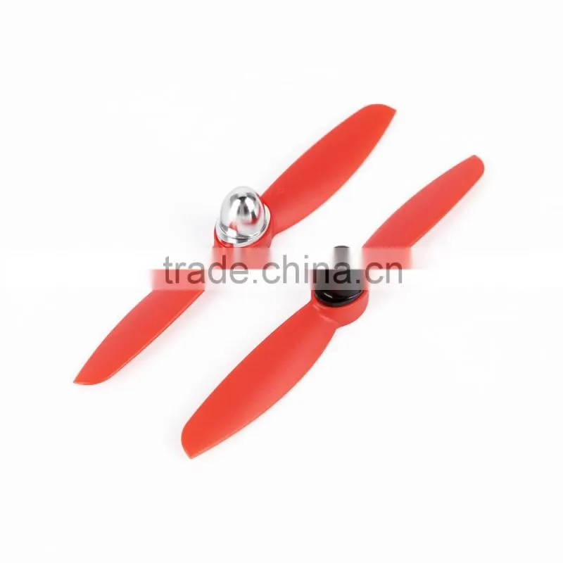 10 pairs 4045 Red Plastic Propellers with Self-locking Head