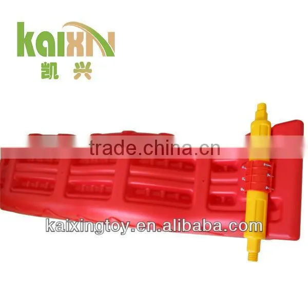 Kid Toy Outdoor Plastic Slide And Swing
