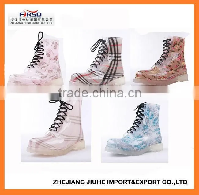 Latest Transparent Rain Boot