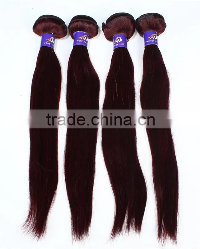 Straight 100 percent malaysian remy human hair price low for sale