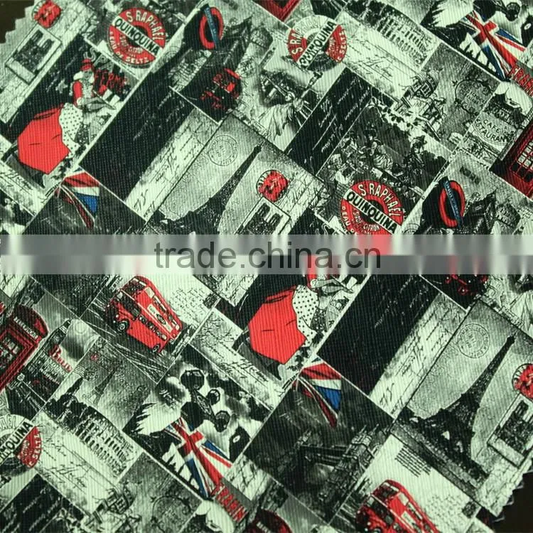 Fashion printed pvc leather for bags and note book covers Guangzhou leather manufacturer