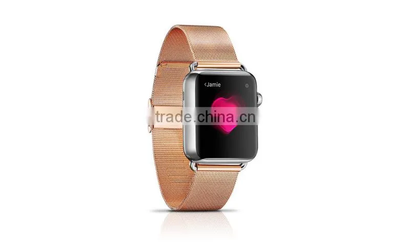 Icarer Milan Series Stainless Steel Watch Band For 42MM Apple Watch Wrist Strap For Iwatch MT-3996