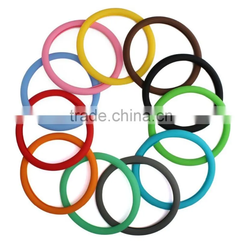 China factory supplier flexible silicone car steering wheel cover