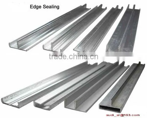 aluminum aluminio edge sealing bar