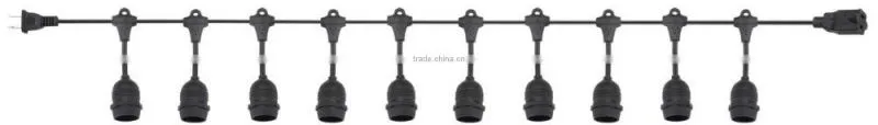 outdoor christmas laser lights 110V 10 socket outdoor string lights