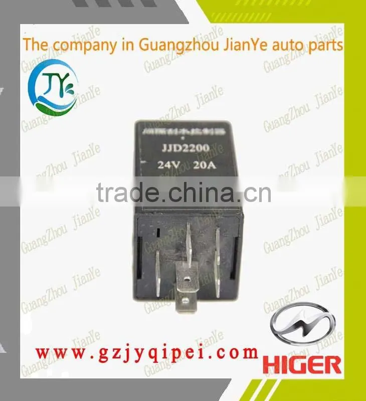 YK5 37M60-50001/JJD2200 24V/20A HIGER bus wiper motor intermittent controller relay