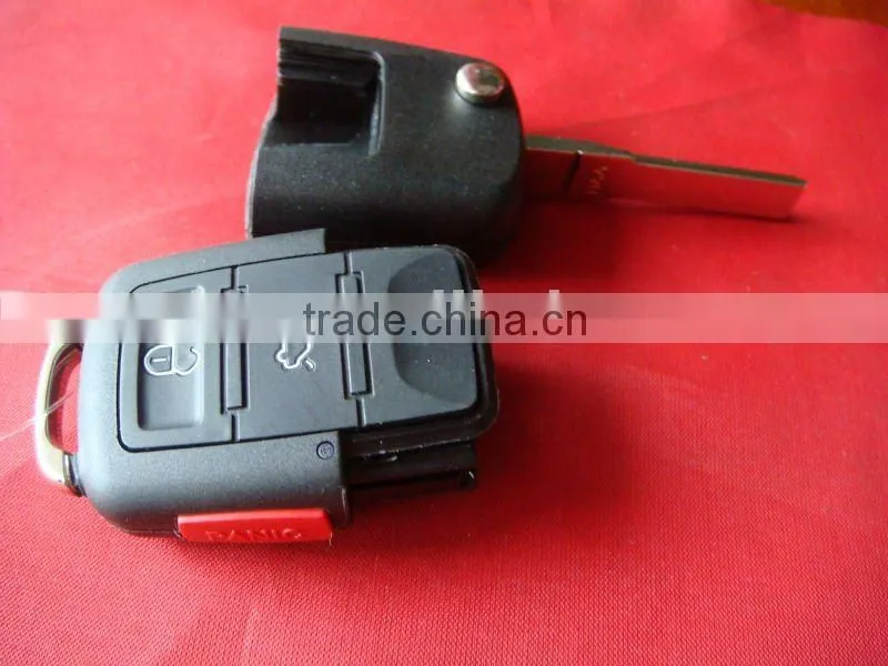 Tongda Hot sale 3 button folding shell for VW or Passat