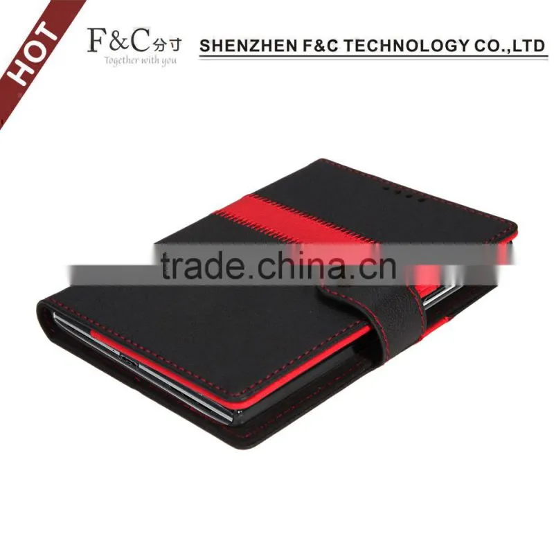 high quality wallet pu leather case for Blackberry Passport Q30 case