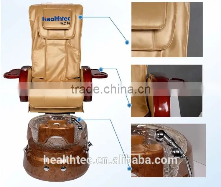 2016 high quality leather massage pedicure chair for sale