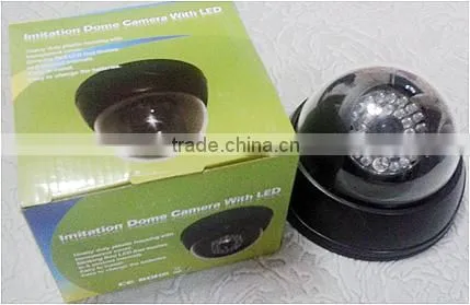 with LED flash light IR Dummy Security camera,outdoor Imitation camera/Fake camera (Dummy-AB-BX-17)