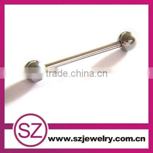 D64 fake barbell piercing