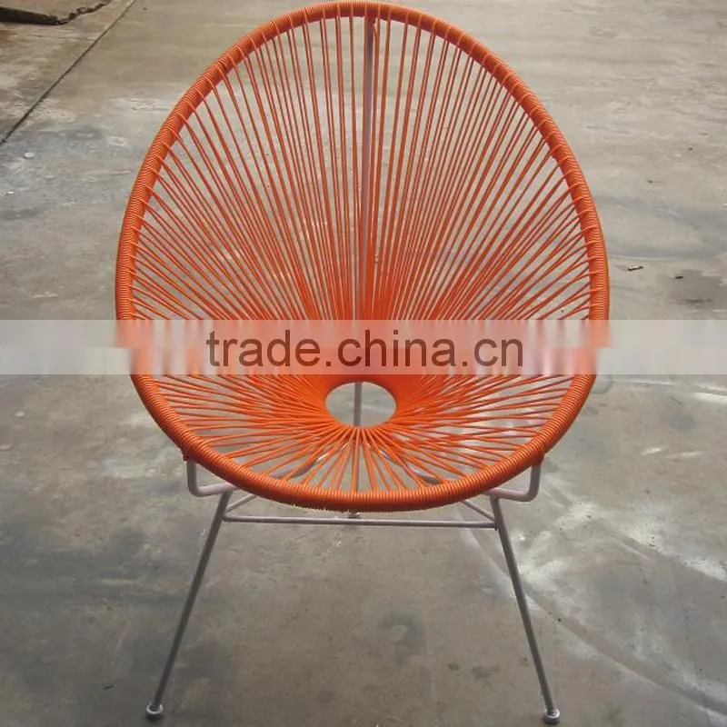 Party Light Oval Sun Colourful Wicker kids rattan chair