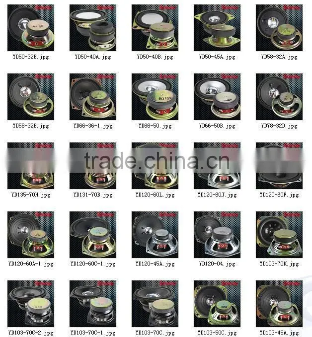 YD50-Y15014-1 silver concave cap multimedia speaker, waterproof speaker