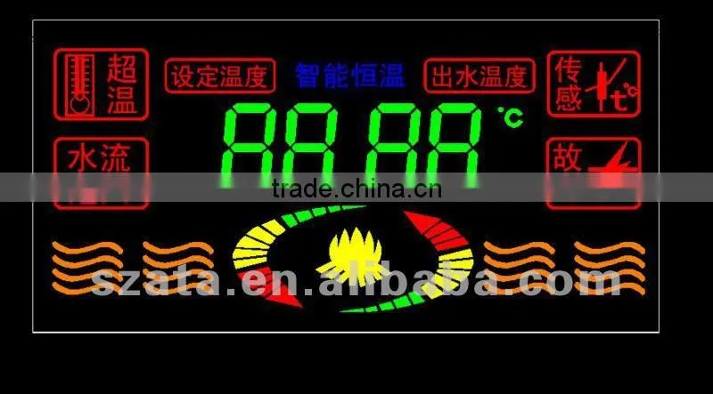 Big discount! full color led display screen for water heater