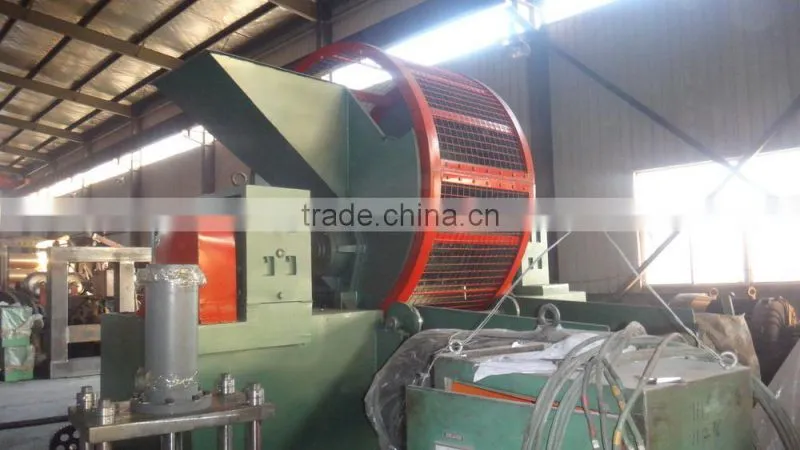 Radial waste Tire shredder machine with 2000kg/h capacity tire shredding machine Tire cutting tool
