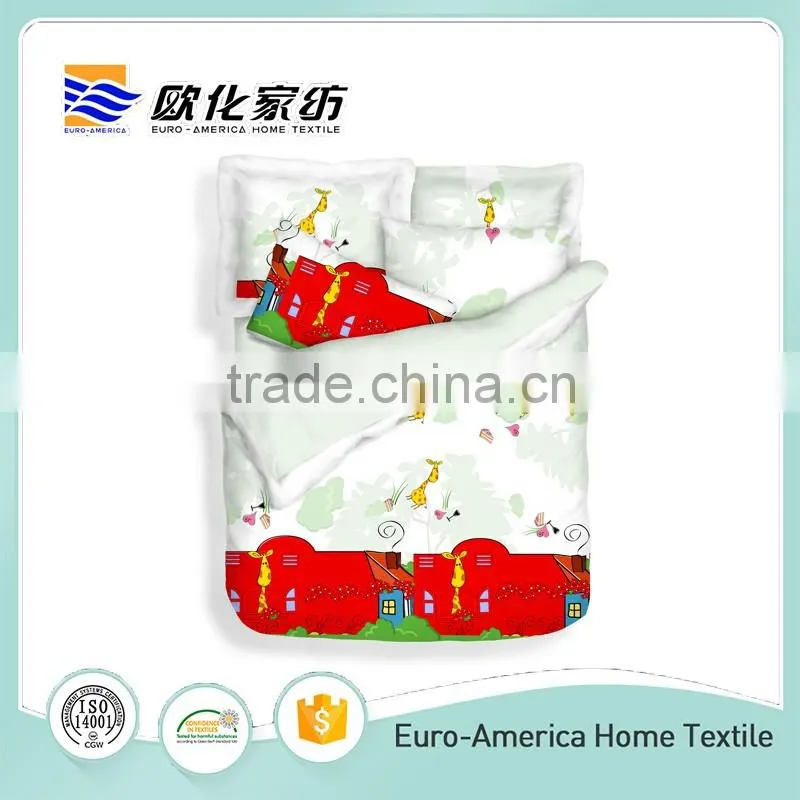 Wholesale Price Hotel Textiles Bedsheet Bedding Set For Girl