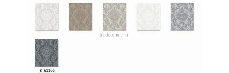 amazing wallpaper, brown classic damask wallcovering for dining room , chromatic wall decal distributor
