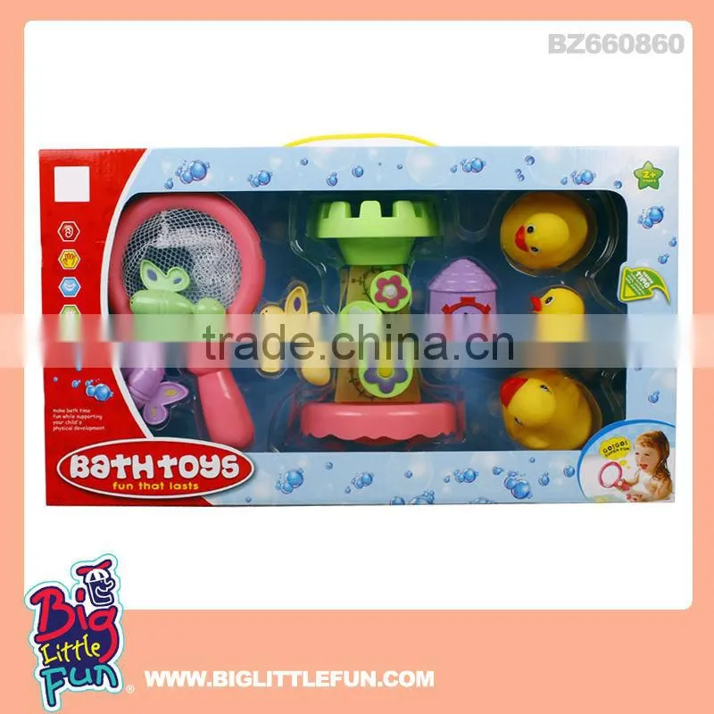 Baby bath set mini basketball toy