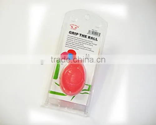 silicone egg shape finger exercise ball silicone grip ball
