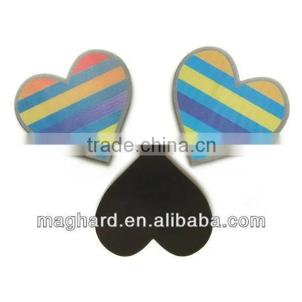 Heart shape 3D lenticular fridge magnet