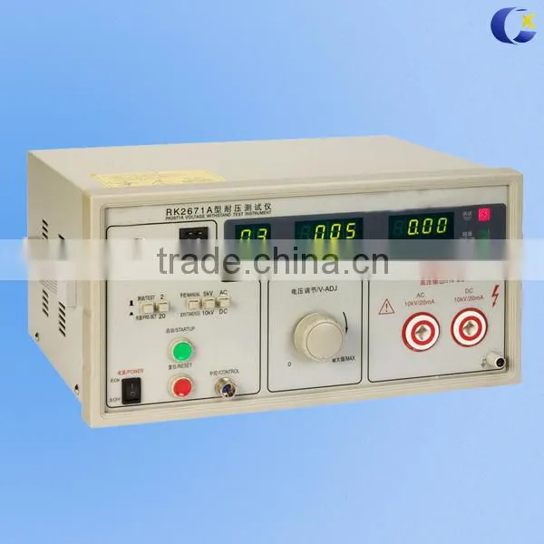 Hipot Tester,Ac/dc Withstanding Voltage And Insulation Tester