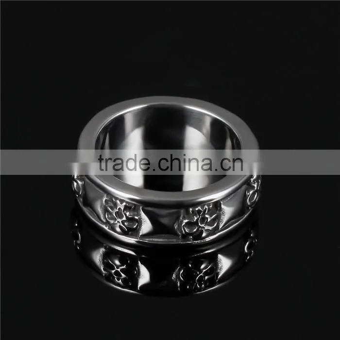 stainless steel jewellery fashion trend skull mens hand rings