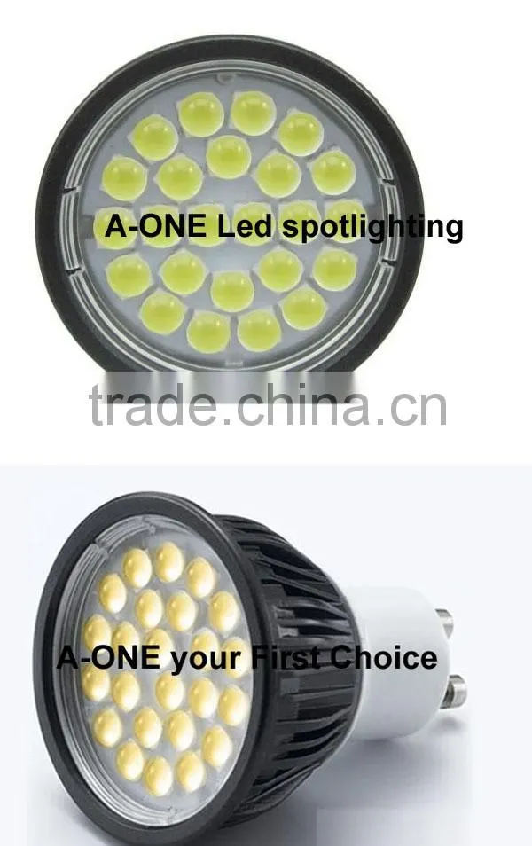 5W GU10 /g5.3 SMD led spotlight dimmable led sport light cool white