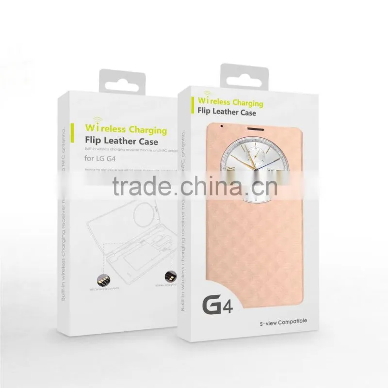 qi wireless power charger receiver case for LG G4