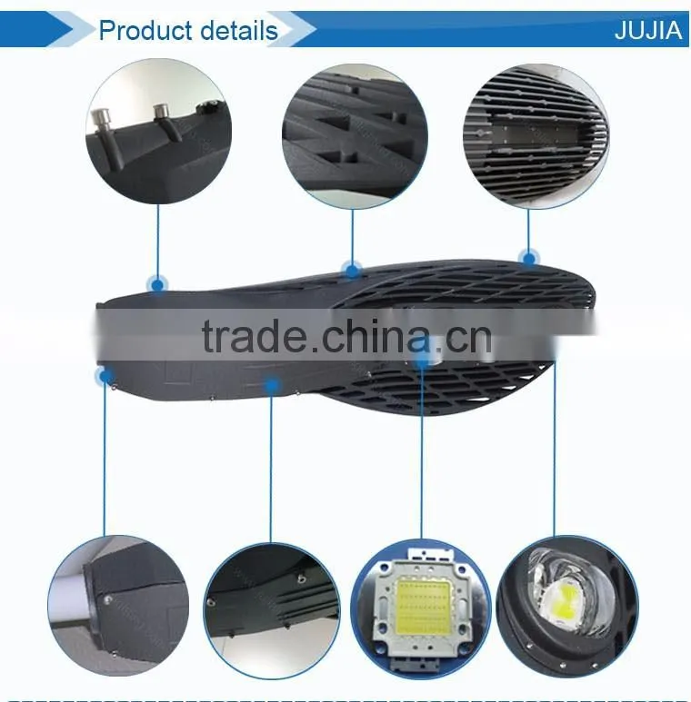 High lumen bridgelux IP67 waterproof 60w ip65 led street light 240w