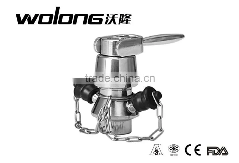NPT/BSP male end Stainless steel sanitary sampling valve