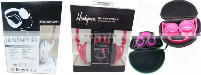 quality stereo headset oem stereo headset
