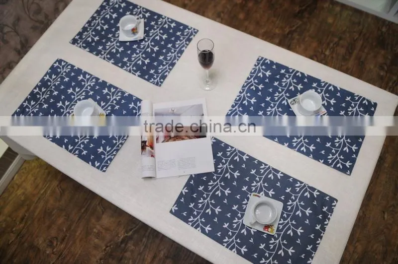 Leaves Place Mat Table Mat, Place Mats/dish Mat/table Runnerwith Many Designs