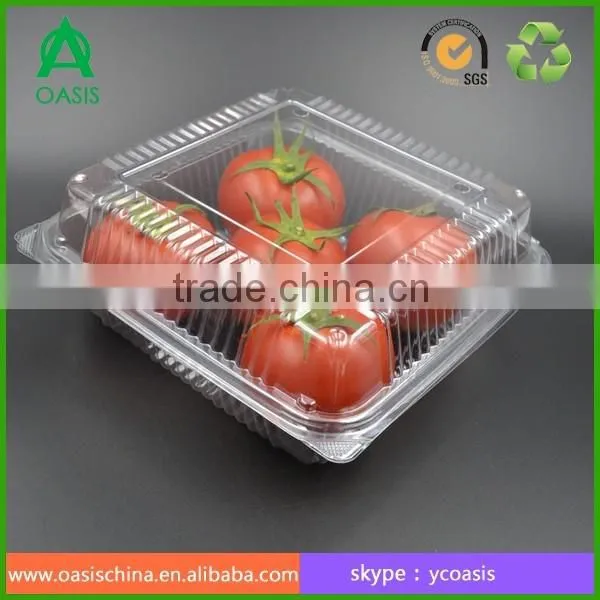 PET Plastic Type and Plastic Material plastic fruit tray