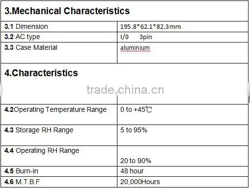 High quality 5v 12A 60W power adapter for chassis of 14-16slots fiber media converter
