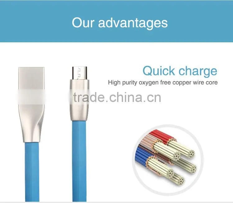New Design Micro USB Cable Mobile Charger Data Cable for smartphone micro