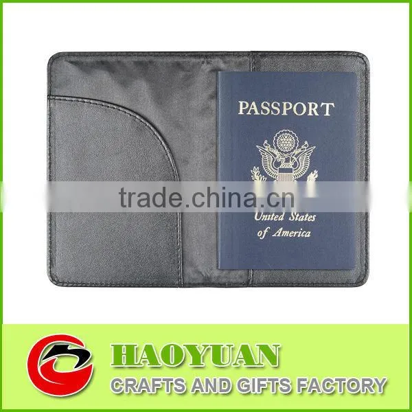 genuine leather passport cover-HYHZ001