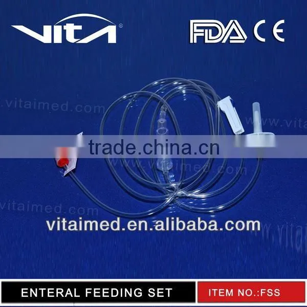 Disposable Enteral Feeding Spike Set with EO Sterilize