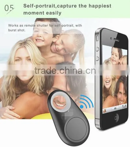 bluetooth keychain wallet anti-lost alarm device tracker key finder for iphone 6/6s/6 plus/6s plus/samsung