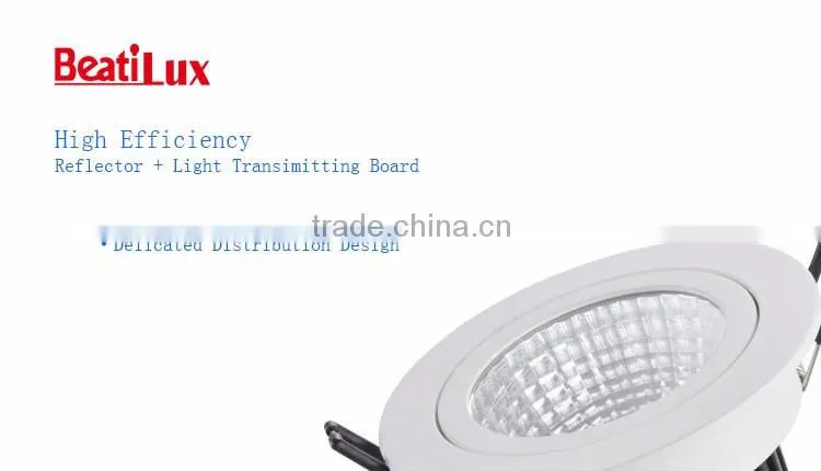 12w cob downlight heat sink aluminum 3 year guarantee